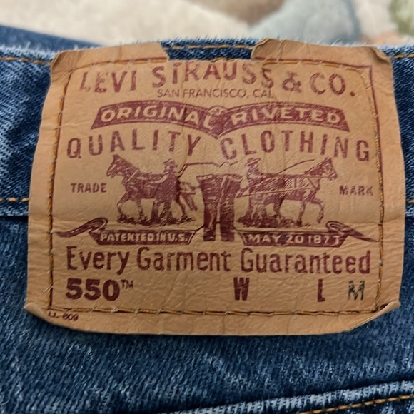 Vintage Levi’s 550 dark wash 31 - Picture 4 of 4